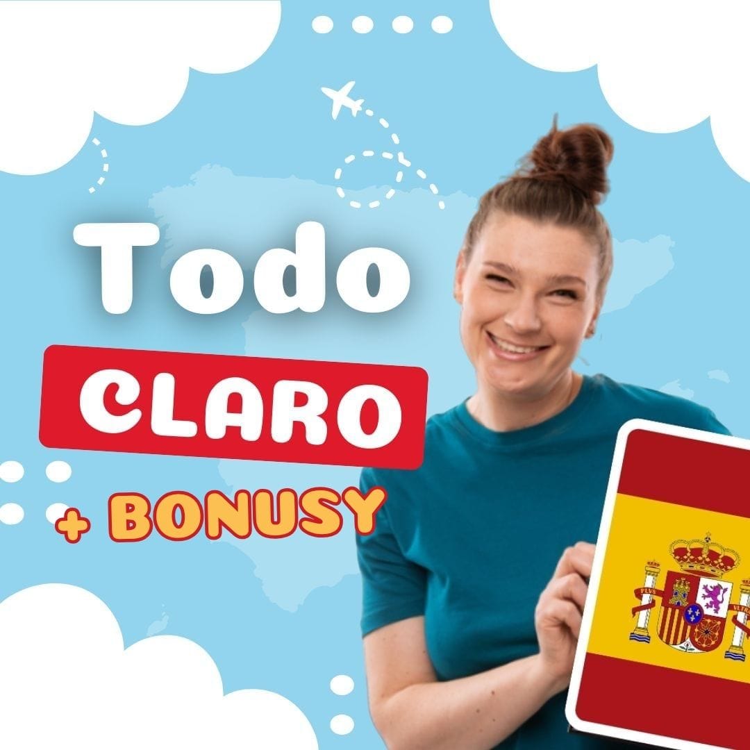 Todo CLARO – kurs hiszpańskiego dla dzieci + BONUSY